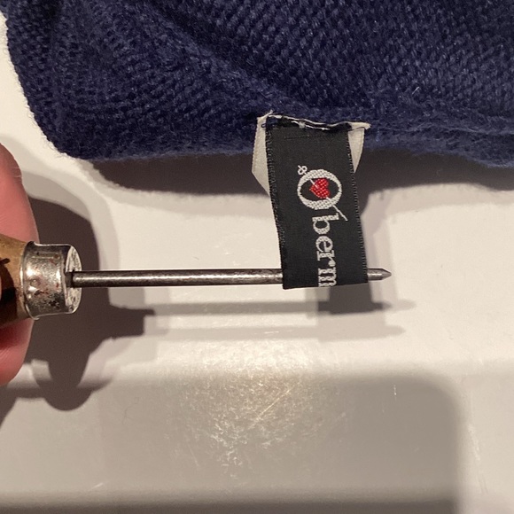 Obermeyer vintage USA stocking beanie hat 50% wool Made in USA - Picture 5 of 6